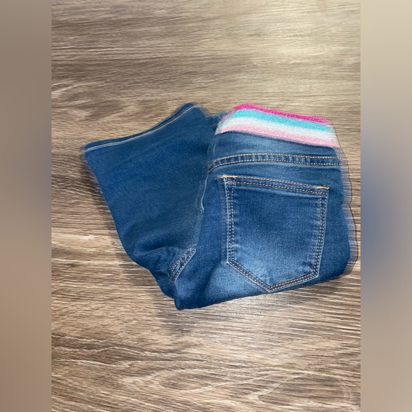 Girls Vigoss Super Stretch Bermuda Shorts Knit Waistband Blue (2JEANSFOR 1 Deal) - Picture 12 of 17